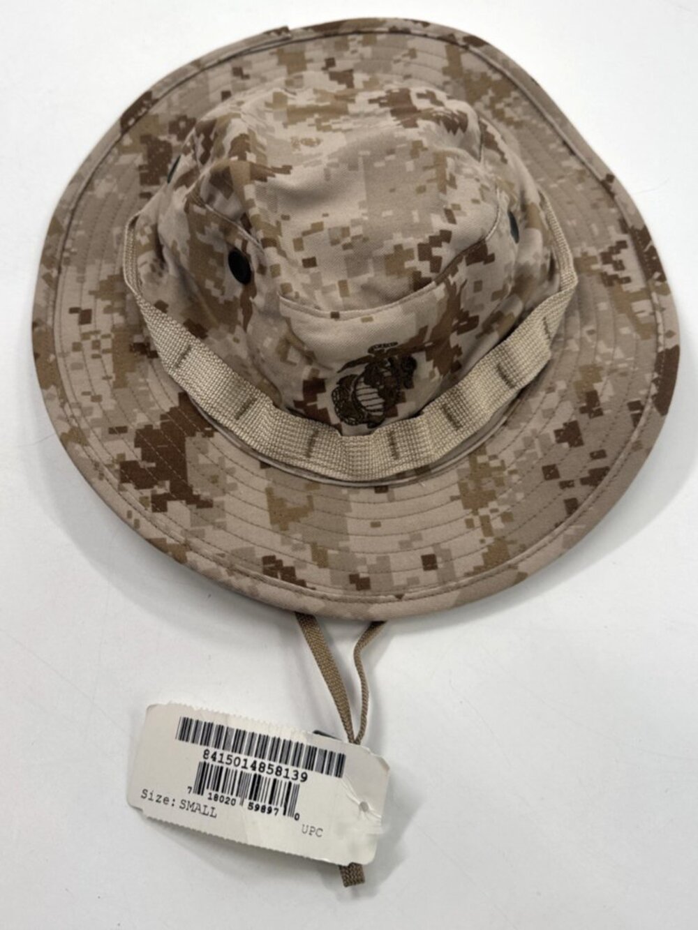 Boonie Hat USMC Sekri Cover Field Marpat Digital Desert Camo Mens Small NEW